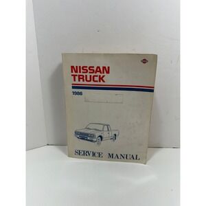 1986 Nissan Truck 720 Series Factory Service Manual OEM SM6E-0720U0